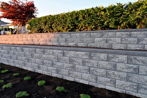 Concrete Retaining Wall Installation in Tulsa