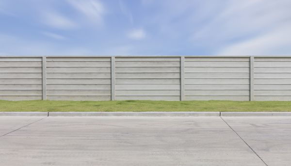 Concrete Fence Installation in Tulsa