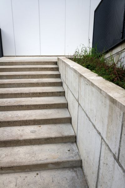 Cement Stair Installation in Tulsa