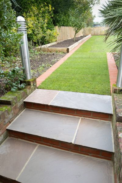 Backyard Steps Installation in Tulsa