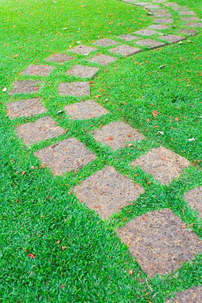 Backyard Pathway Construction in Tulsa